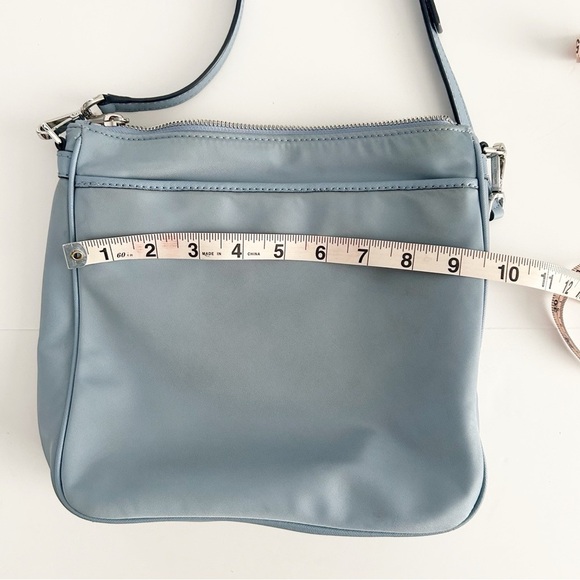 Michael Kors Jet Set Charm North South Light Blue Crossbody Bag - Picture 5 of 10